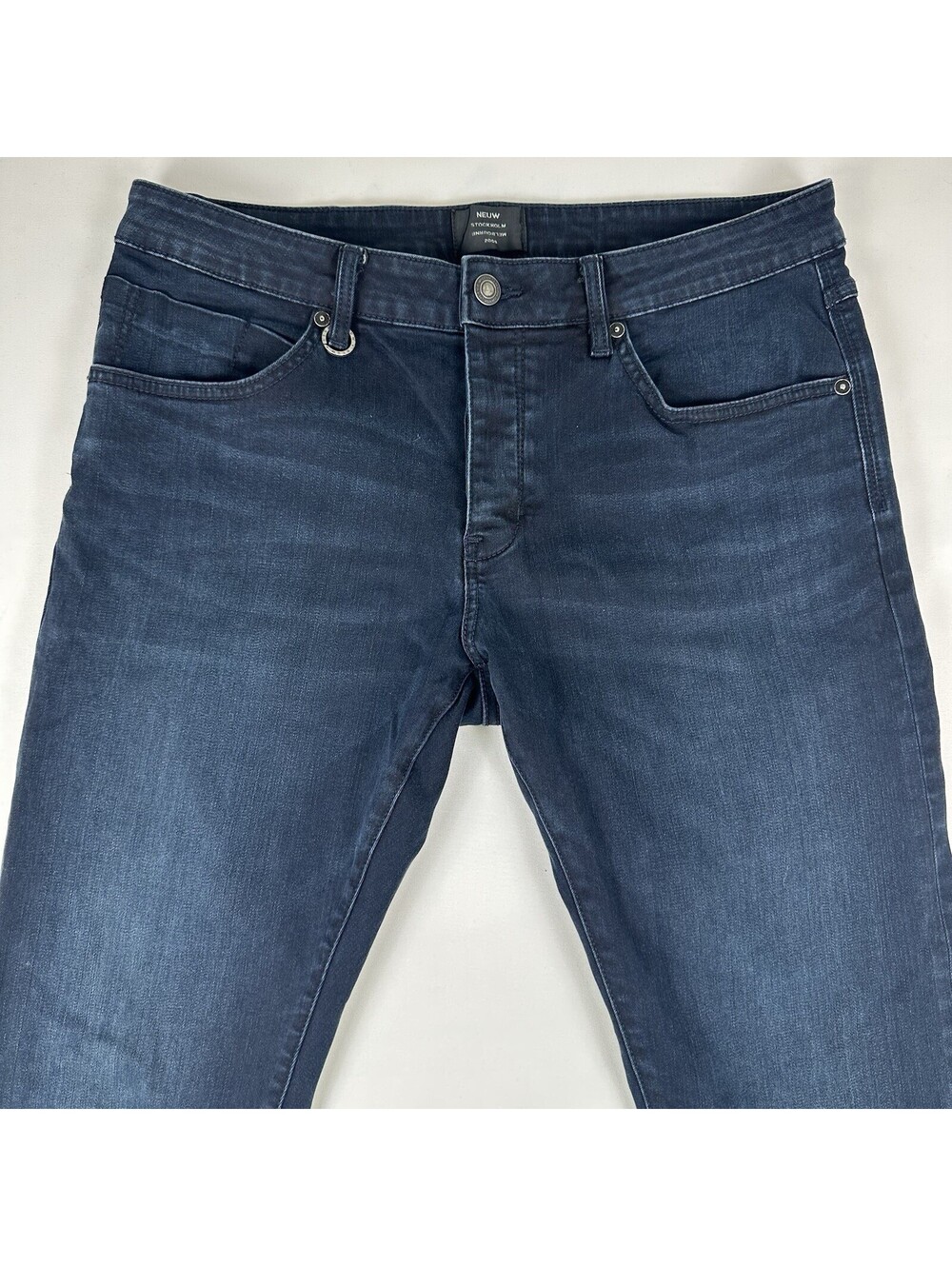 NEUW Iggy Skinny Men’s Jeans Size 34x32 Dark Wash Stretch Denim